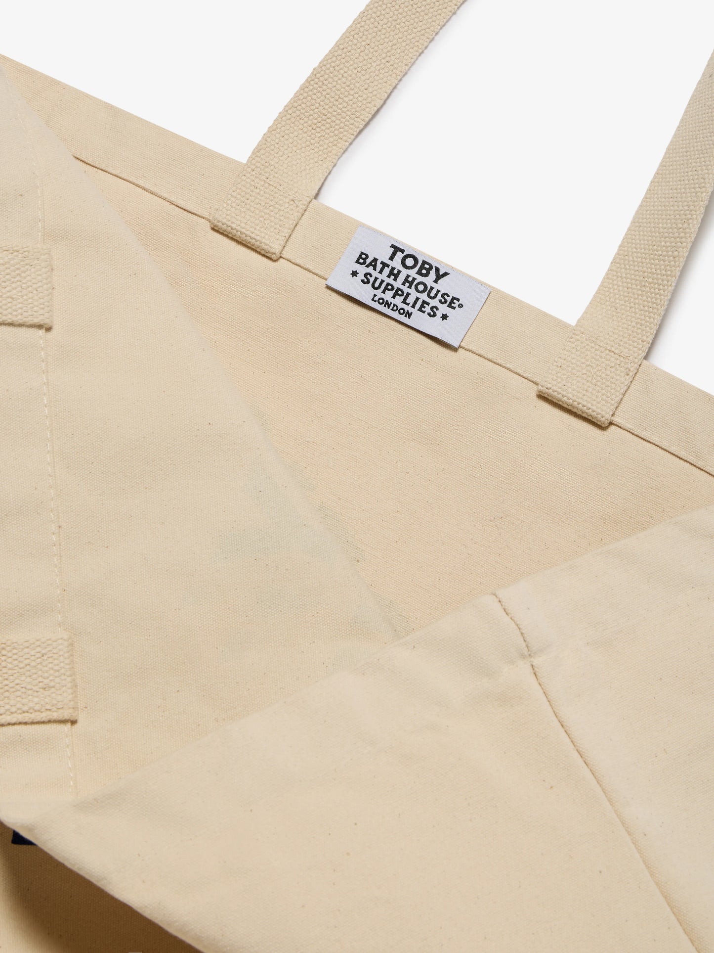 Tote Bag Oversized Canvas TBHS Block Logo