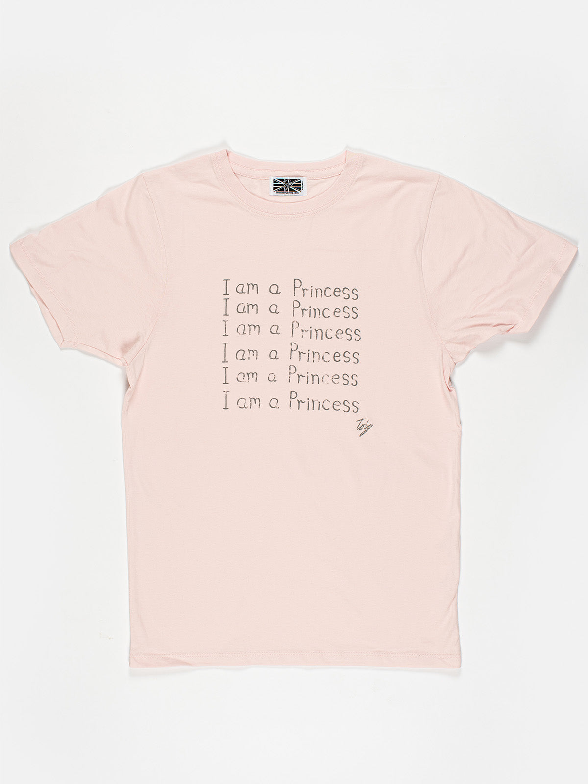 I AM A PRINCESS – LIGHT PINK TSHIRT