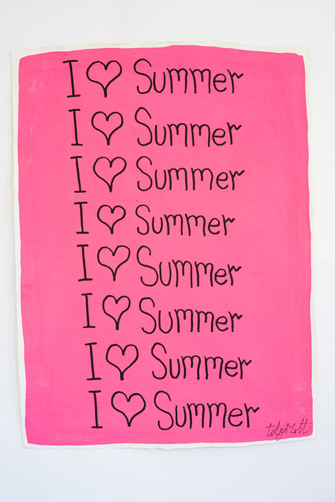 I ♥ Summer - Large - R1 - Summer