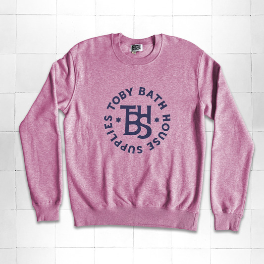 Sweatshirt TBHS Monogram Faded Pink