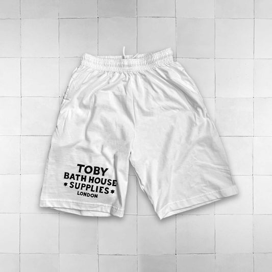 COTTON DRAWSTRING SHORTS Relaxed Bathhouse Comfort