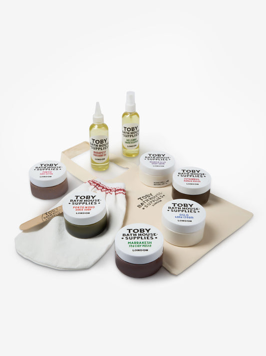 GLOBAL RITUALS BUNDLE 12 Bathhouse Essentials from Around the World