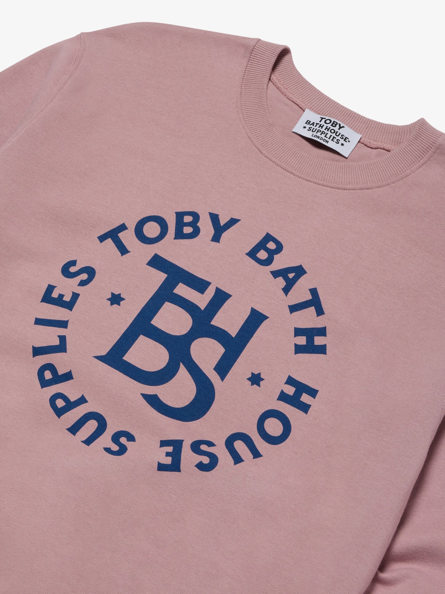 Sweatshirt TBHS Monogram Faded Pink