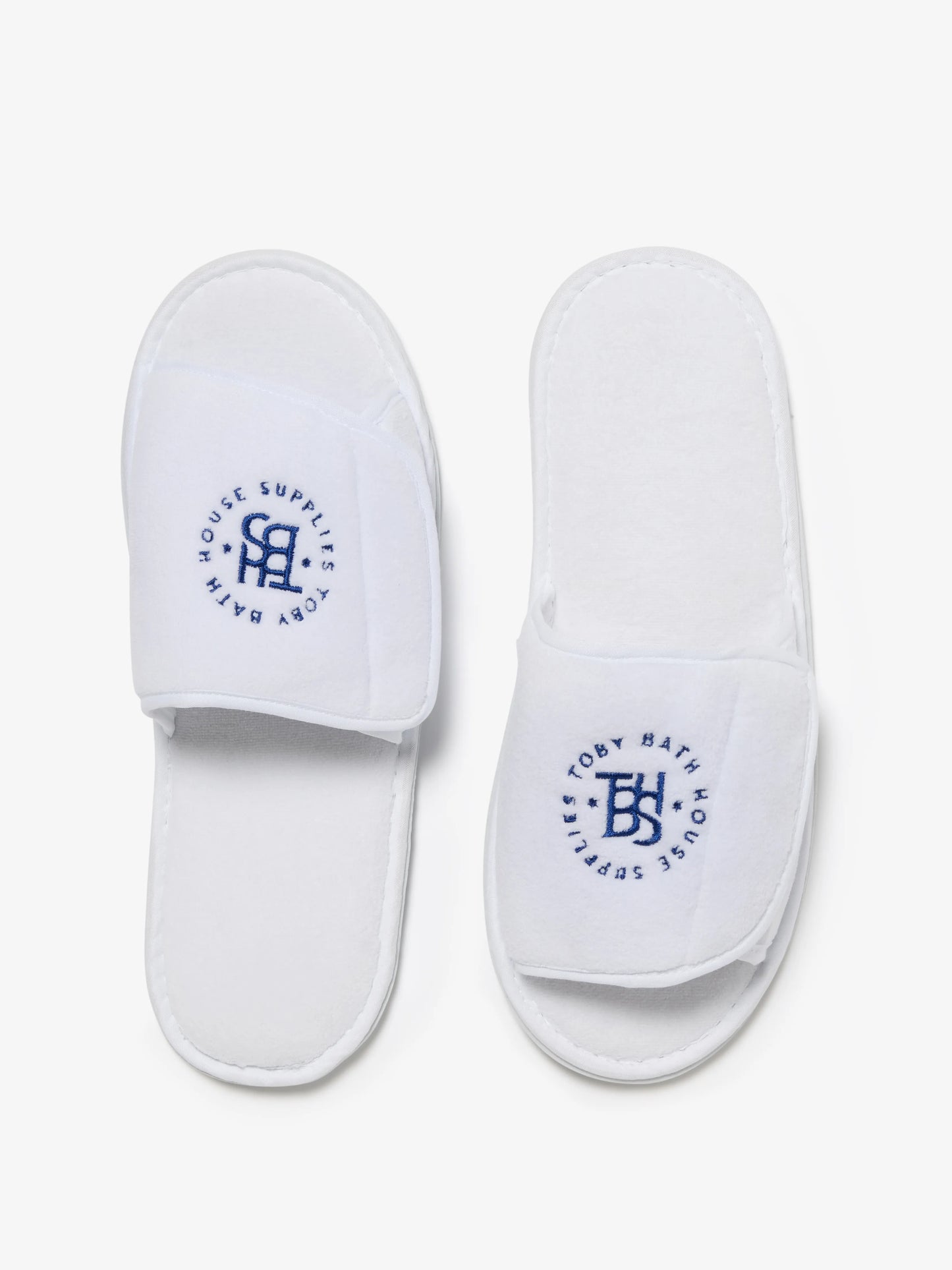 Terry Cotton Slippers TBHS Monogram Logo