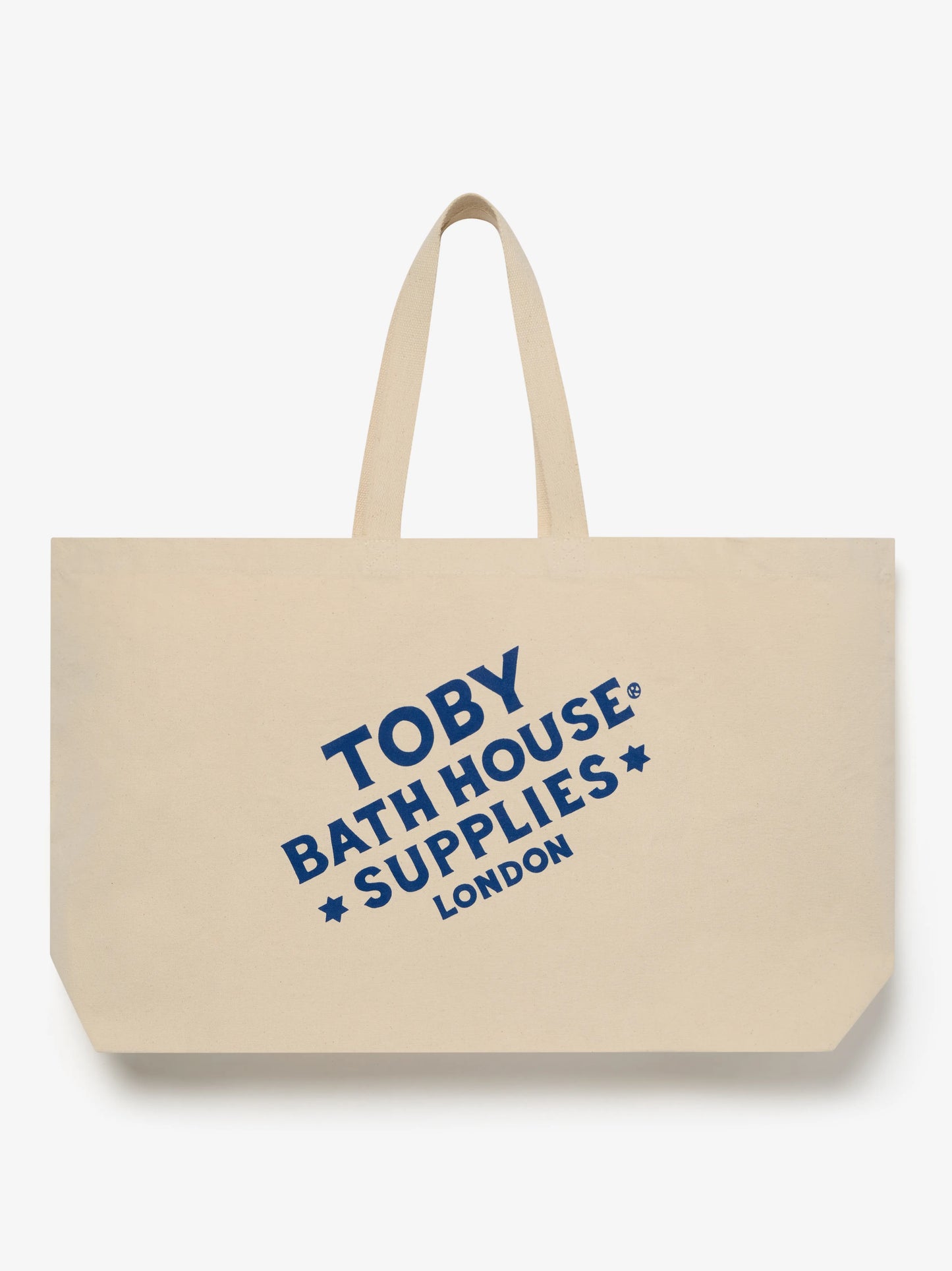Tote Bag Oversized Canvas TBHS Block Logo