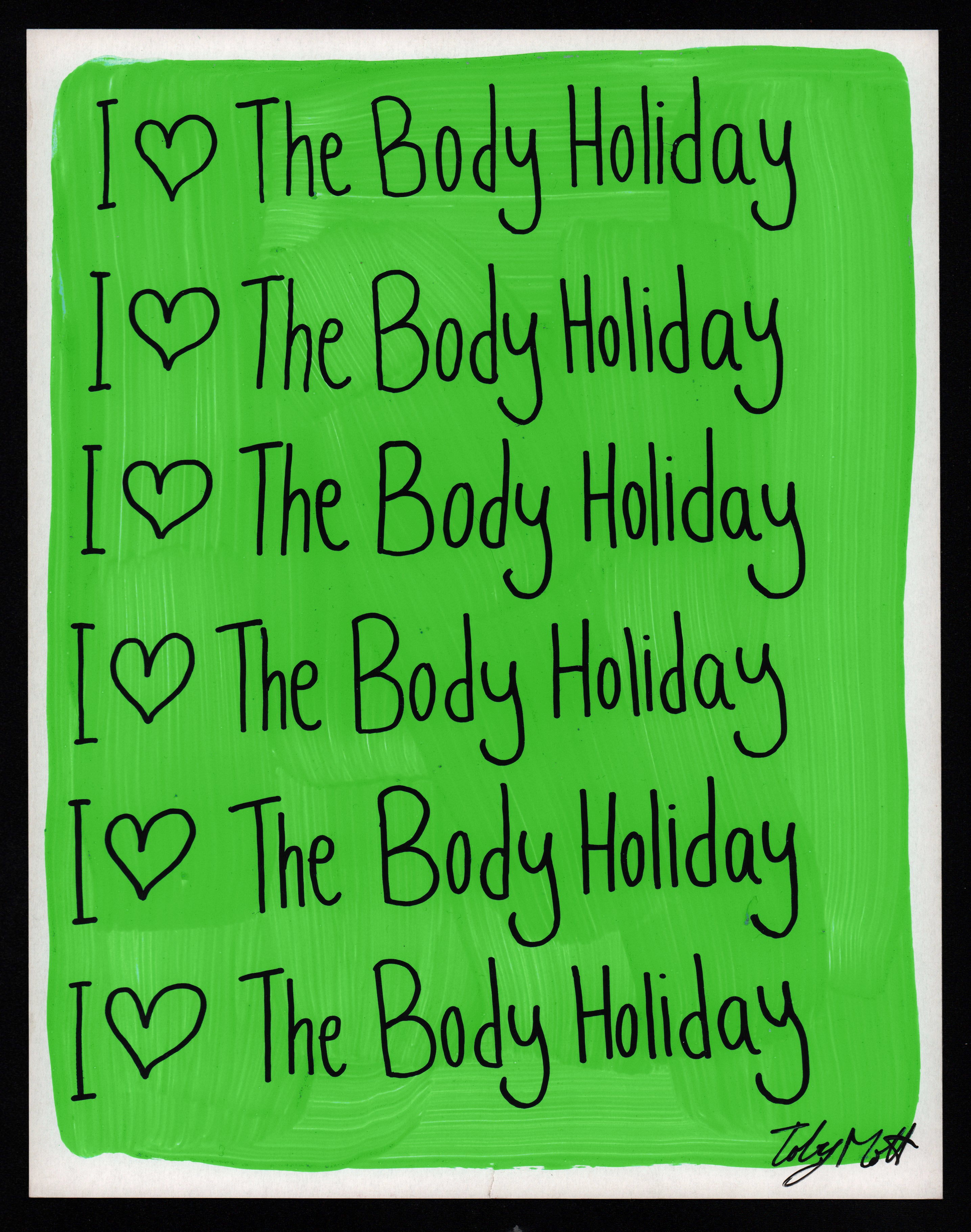I ♥️ The Body Holiday