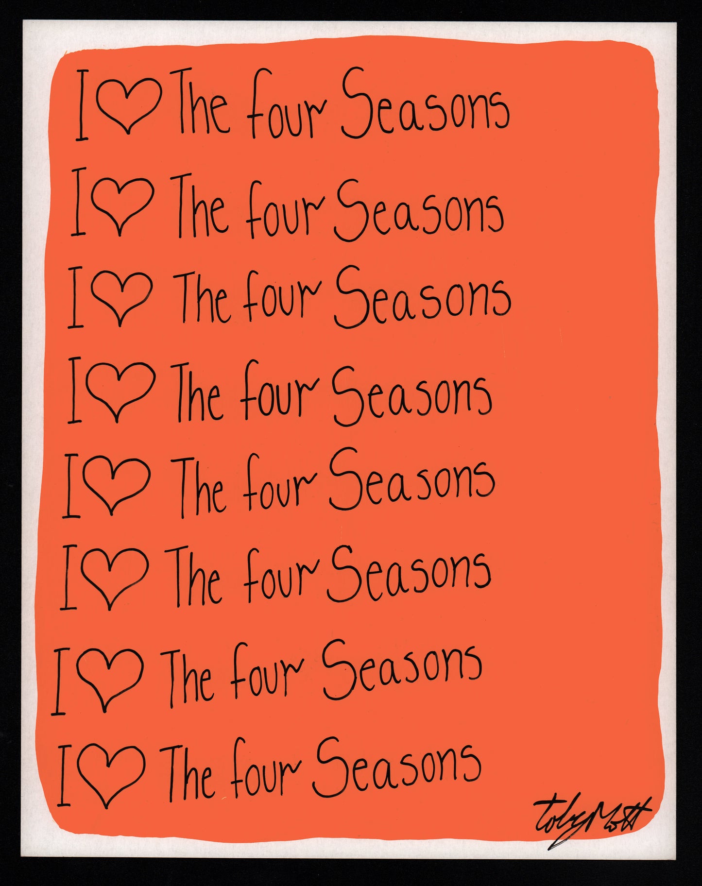 I ♥️ The Four Seasons