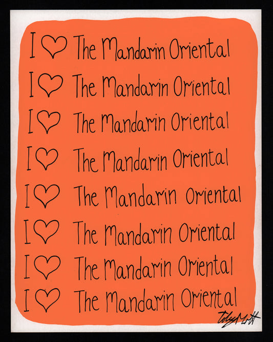 I ♥️ The Mandarin Oriental