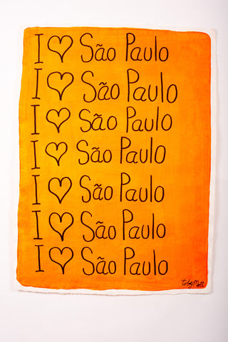 I ♥ São Paulo - Large - R1 - Orange