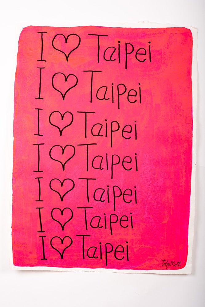 I ♥ Taipei - Large - R1 - Pink