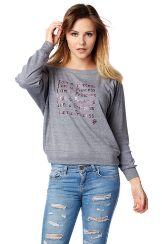 I am a Princess Raglan Pullover