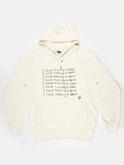 I HAVE NOTHING TO WEAR – WHITE MIST HOODIE