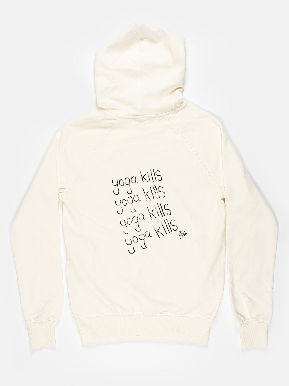 YOGA KILLS - WHITE MIST HOODIE