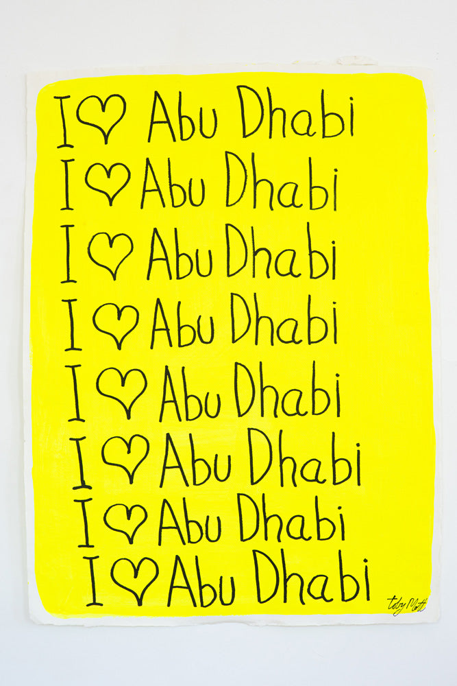 I ♥ Abu Dhabi - Large - R1 - Abu Dhabi