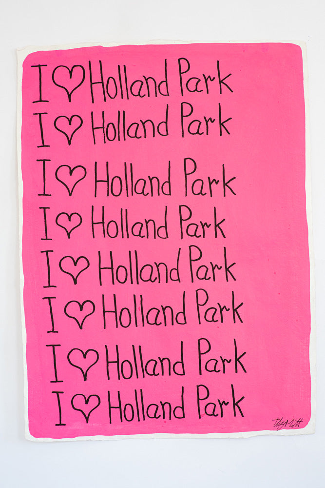 I ♥ Holland Park - Large - R1 - Holland Park