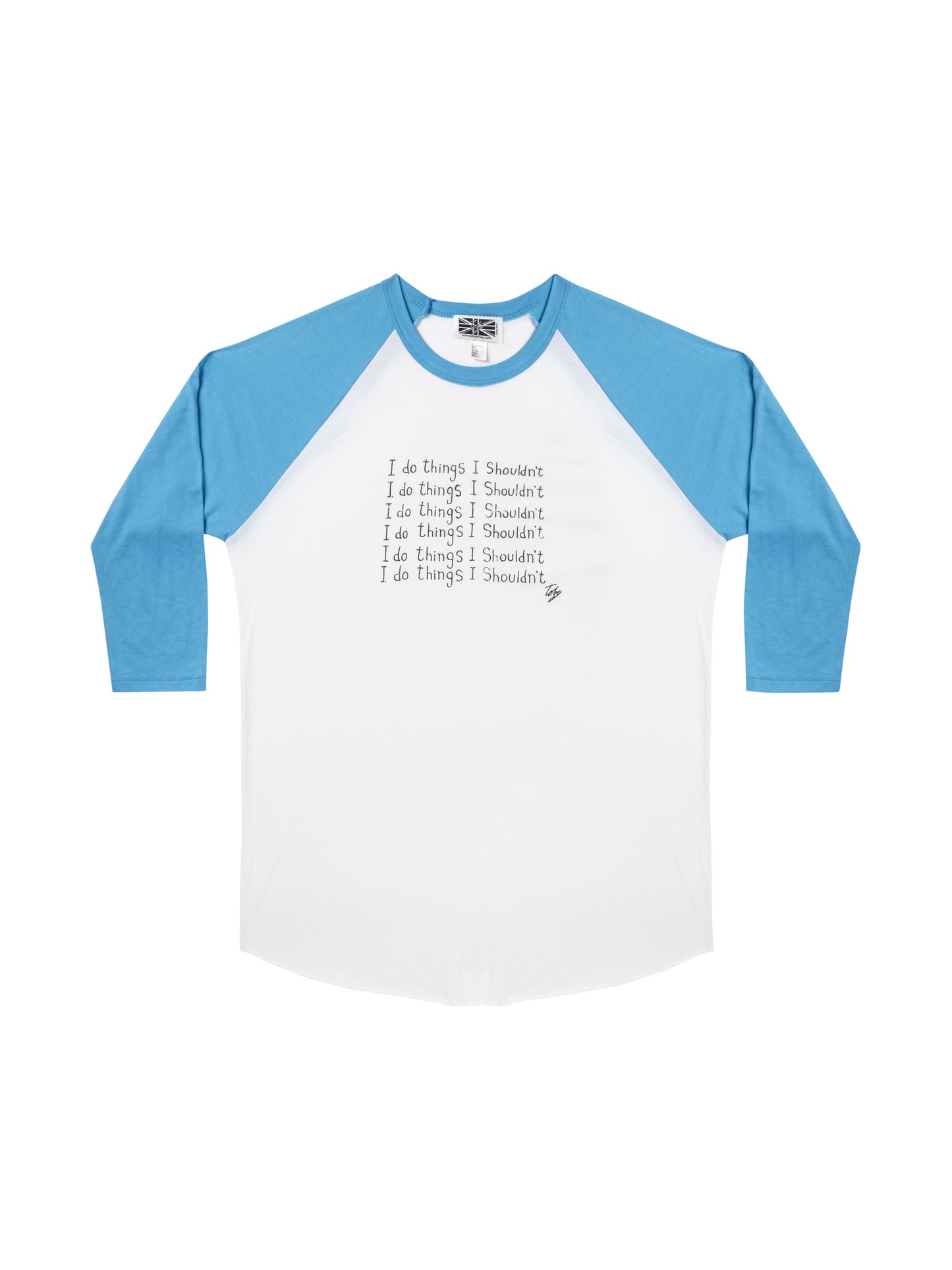 I Do Things I Shouldn't Baseball Shirt, Toby Mott Original Vintage Collection