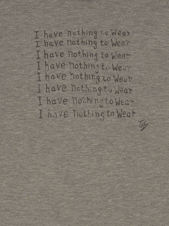 I Have Nothing To Wear 3/4 Raglan T