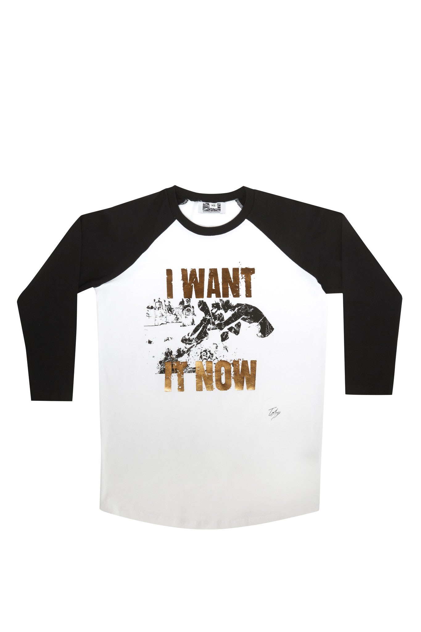 I Want It Now Baseball Shirt