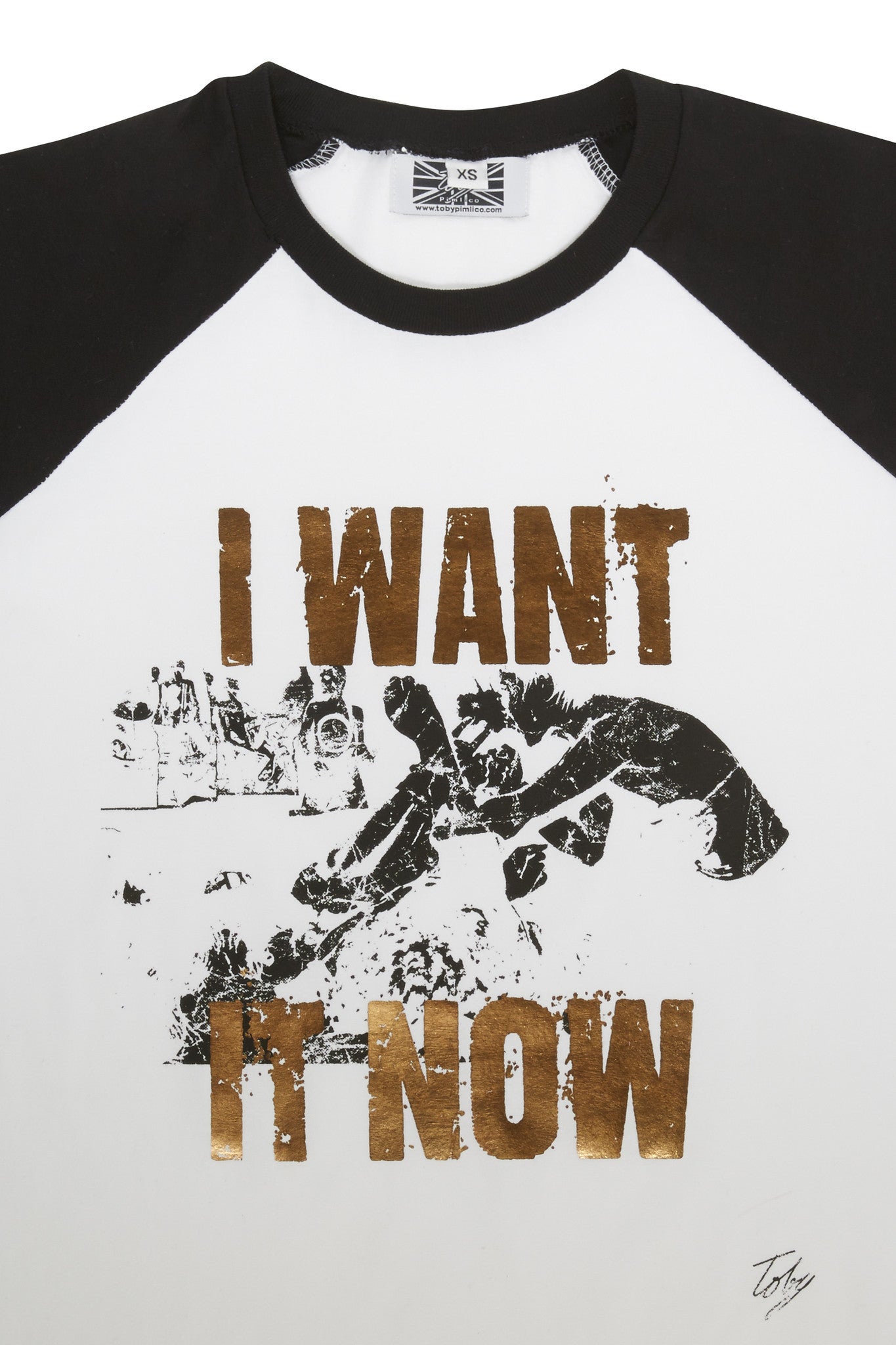 I Want It Now Baseball Shirt