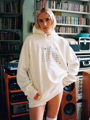 I HAVE NOTHING TO WEAR – WHITE MIST HOODIE