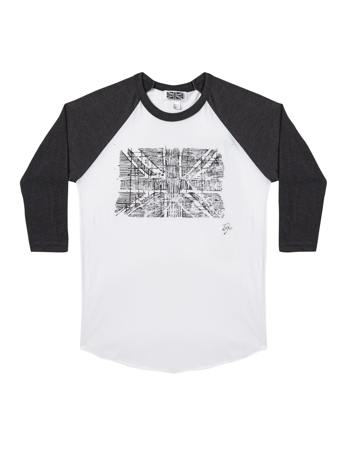 Union Jack Flag Baseball Shirt