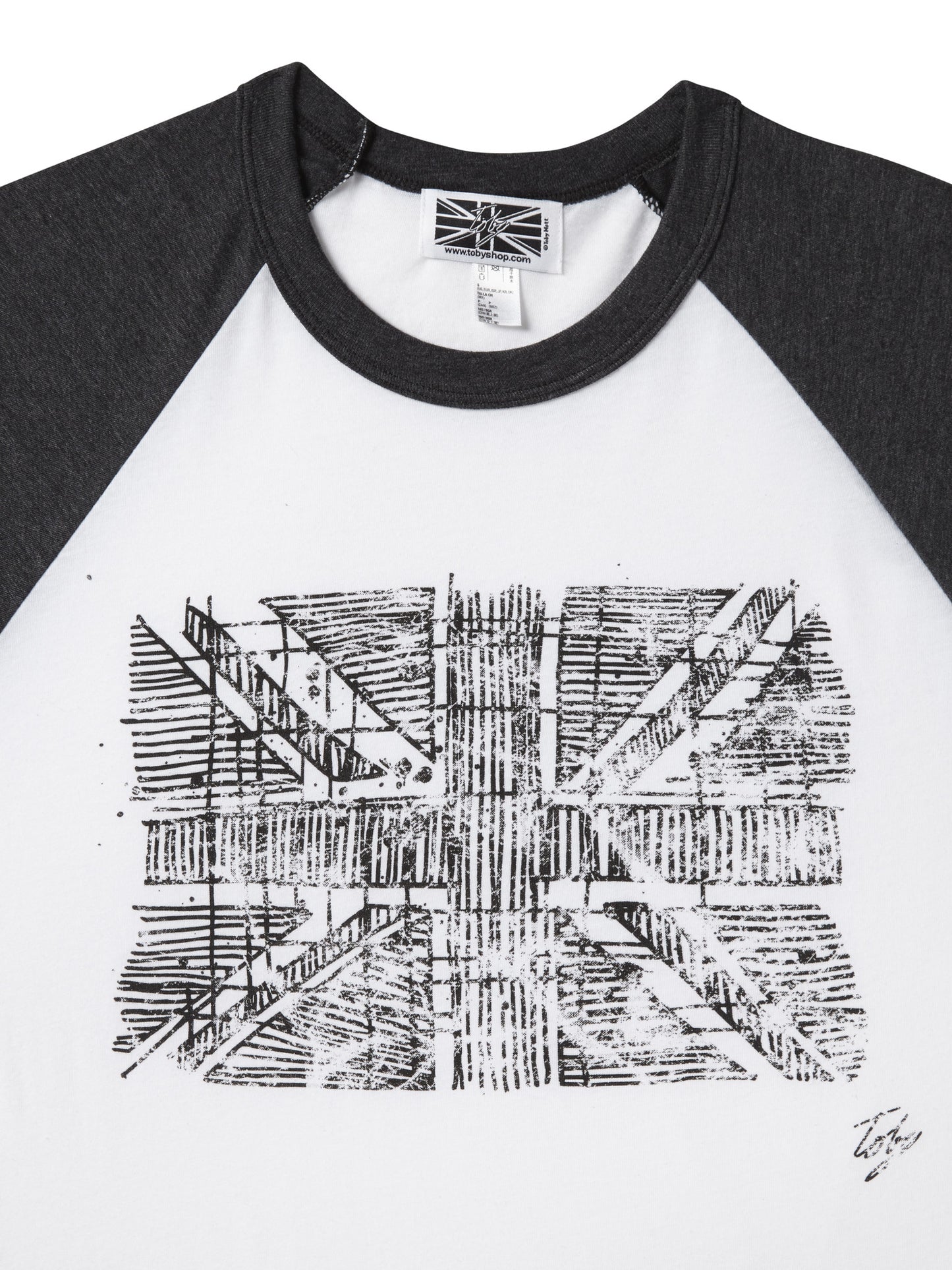 Union Jack Flag Baseball Shirt